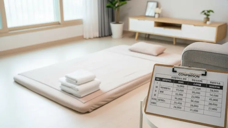 출장마사지 비용은 얼마? 지역·서비스별 평균 정리